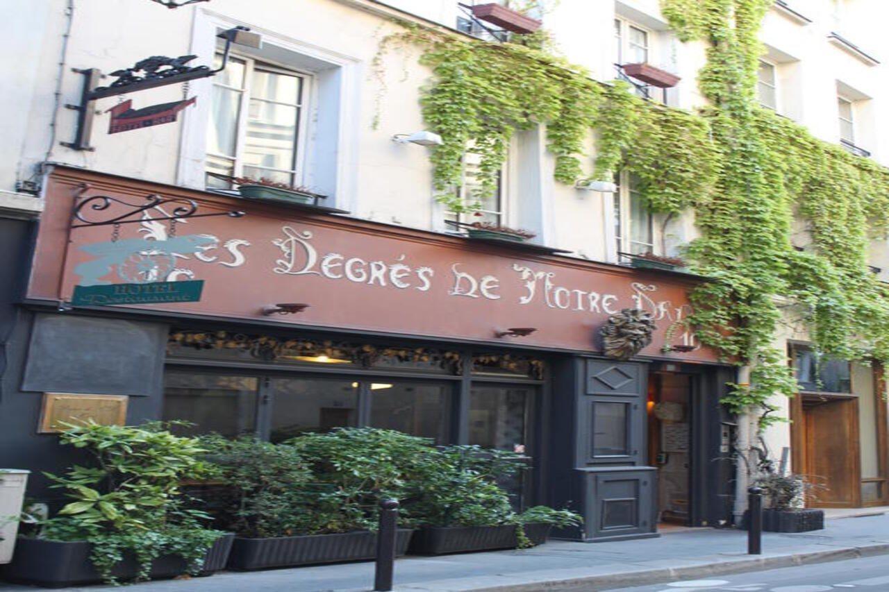 Hotel Les Degres De Notre Dame ปารีส ภายนอก รูปภาพ