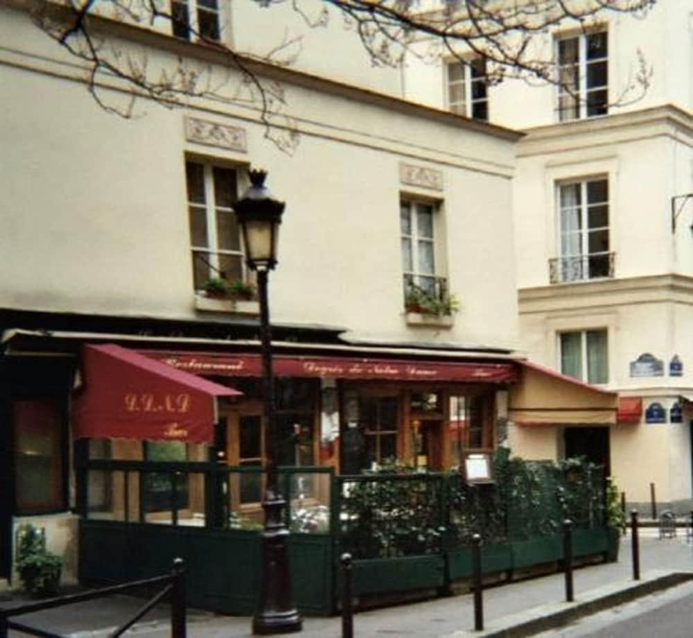 Hotel Les Degres De Notre Dame ปารีส ภายนอก รูปภาพ